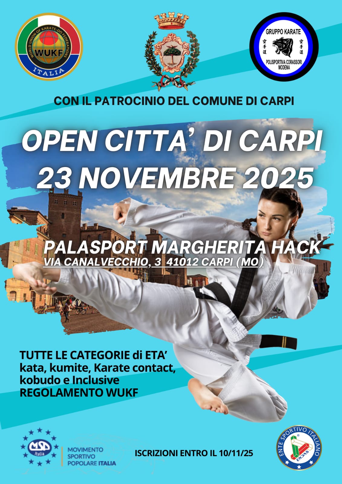 Locandina Gara di Karate